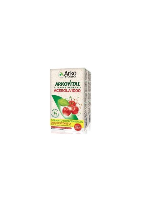 ARKOVITAL ACEROLA 1000 PACK FAMILY 60 COMPRESSE