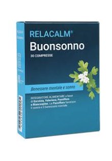 BUONSONNO LABORATORIO DELLA FARMACIA 30 COMPRESSE LINEA RELACALM BUONSONNO LABORATORIO DELLA FARMACIA 30 COMPRESSE LINEA RELACALM
