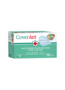 LDF COVERACT MASCHERA CHIRURGICA BABY 10 PEZZI