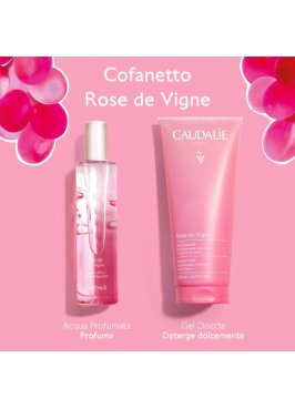 ROSE DE VIGNE COFANETTO XMAS 2025 ROSE PARFUM 50 ML + ROSE SHOWER GEL 200 ML