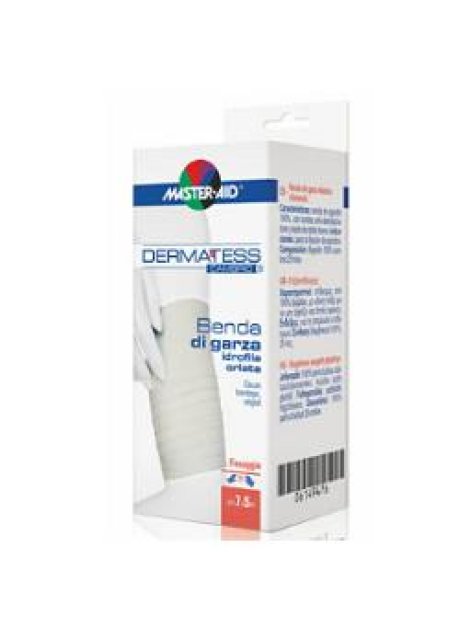 BENDA ORLATA DI GARZA IDROFILA DERMATESS CAMBRIC 5X5