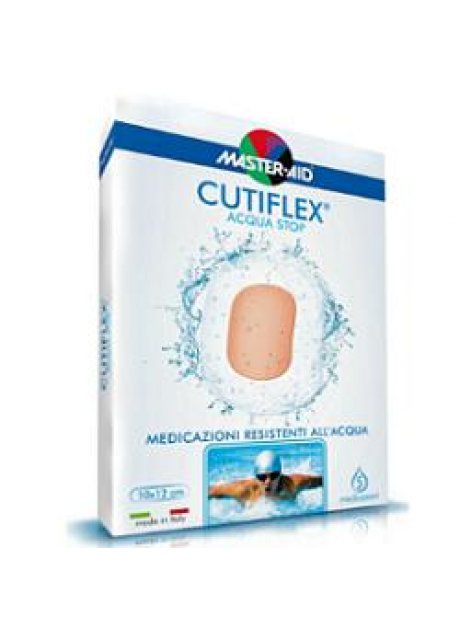 MEDICAZIONE AUTOADESIVA TRASPARENTE IMPERMEABILE MASTER-AIDCUTIFLEXMED 7X5 CM 5 PEZZI