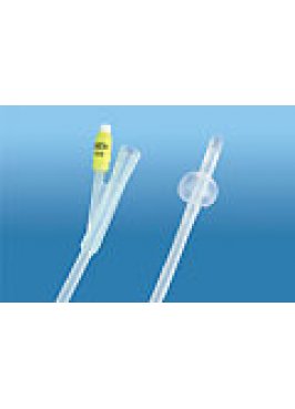CATETERE FOLEY IN LATTICE SILICONATO PUNTA NELATON A 2 VIE CON PALLONCINO 5-15ML DIAMETRO CH16 5,33MM LUNGHEZZA 40CM