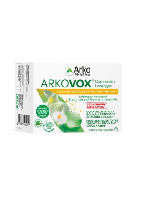 ARKOVOX MENTA/EUCALIPTO 24 CARAMELLE