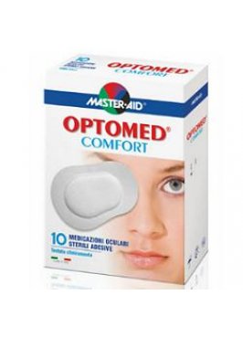 GARZA OCULARE MEDICATA MASTER-AID OPTOMED COMFORT 10 PEZZI