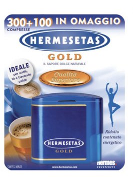 HERMESETAS GOLD 300+100 COMPRESSE 20 G