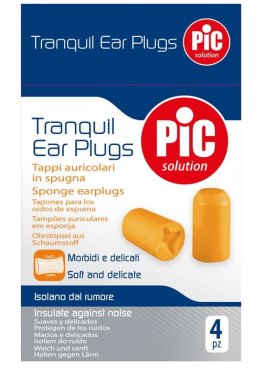 TAPPI AURICOLARI TRANQUIL IN SPUGNA 4 PEZZI