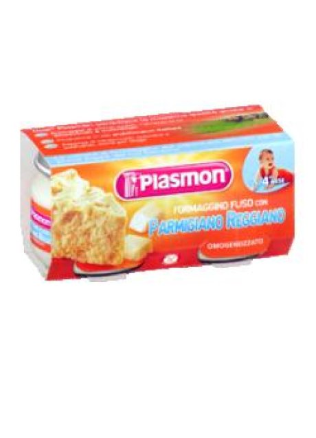 PLASMON OMOGENEIZZATO FORMAGGINO PARMIGIANO 80 G X 2 PEZZI