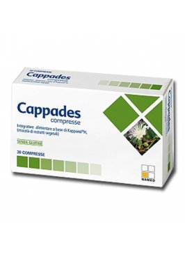 CAPPADES 30 COMPRESSE 0,62 G