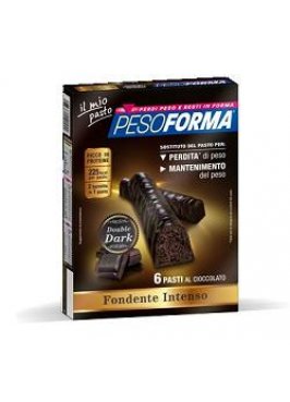 PESOFORMA BARRETTA DOUBLE DARK 6 PASTI 12 X 31 G