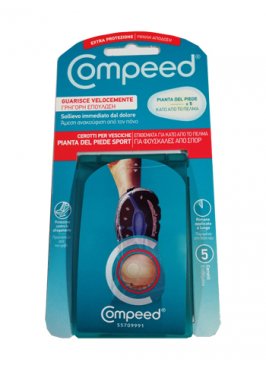 COMPEED VESCICHE PIANTA PIEDE 5 CEROTTI