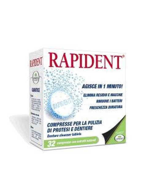 RAPIDENT COMPRESSE 32 PEZZI