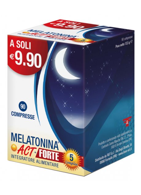 MELATONINA ACT 1MG + FORTE 5 COMPLEX 90 COMPRESSE