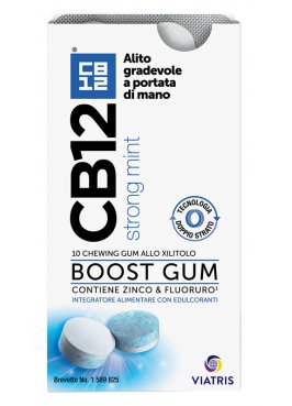 CB12 BOOST 10 CHEWING-GUM 20 G