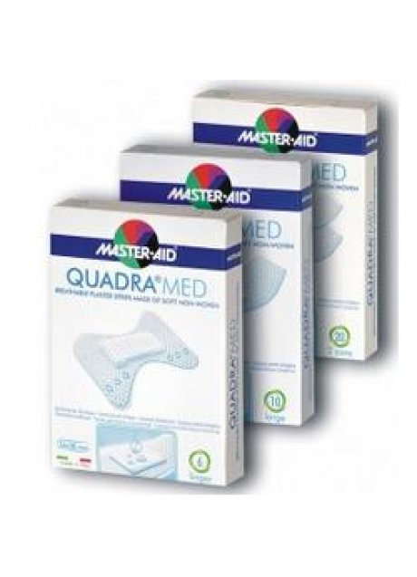 CEROTTO MASTER-AID QUADRA DERMOATTIVO GRANDE 10 PEZZI