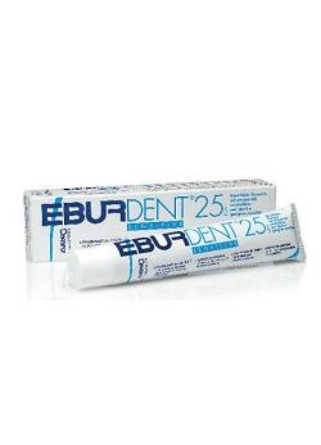 EBURDENT 25RDA SENSITIVE DENTIFRICIO AD ABRASIVITA' CONTROLLATA PER DENTI E GENGIVE SENSIBILI 75 ML