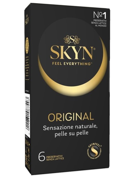 PROFILATTICO ANSELL AKUEL SKIN ORIGINAL B 6 PEZZI
