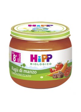 HIPP BIO HIPP BIO OMOGENEIZZATO SUGO RAGU' DI MANZO 2X80 G