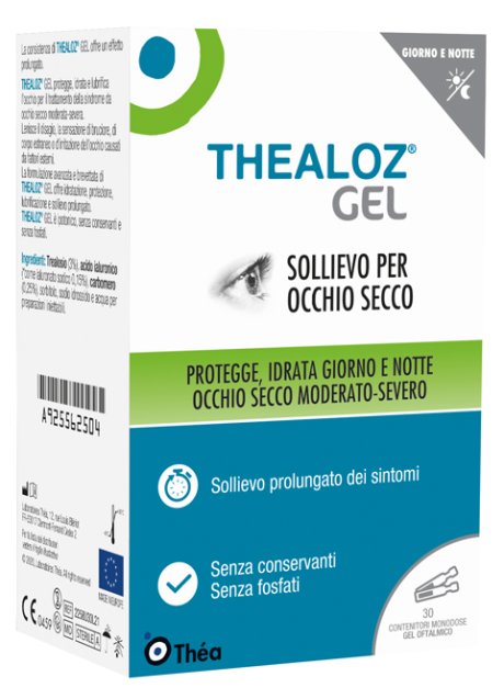 THEALOZ GEL OFTALMICO 30 FLACONCINI MONODOSE 0,4 G