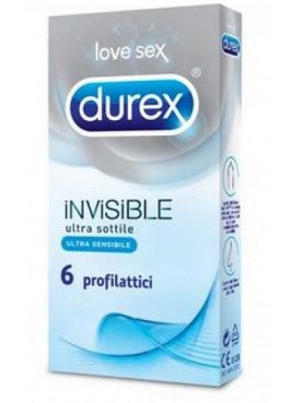 DUREX INVISIBLE PROFILATTICO 6 PEZZI