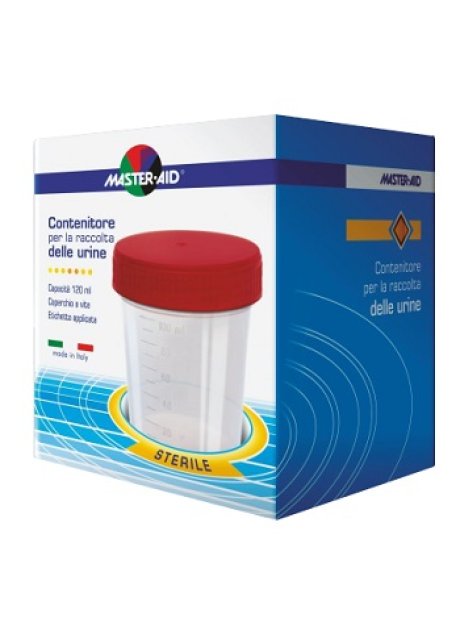 CONTENITORE RACCOLTA URINA MASTER-AID 120 ML