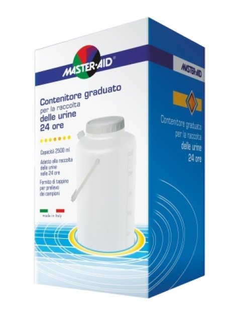 CONTENITORE RACCOLTA URINA MASTER-AID 24 H 2500 ML