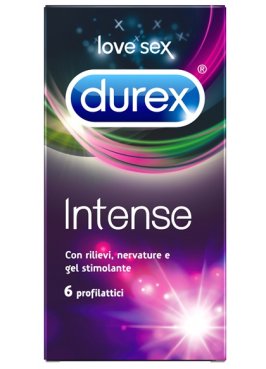 DUREX INTENSE ORGASMIC CONDOM 6 PEZZI