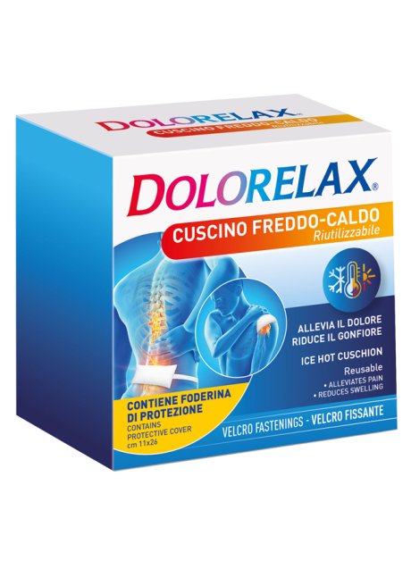 DOLORELAX ICE HOT CUSCINO RIUTILIZZABILE CON VELCRO FISSANTE11X26 CM