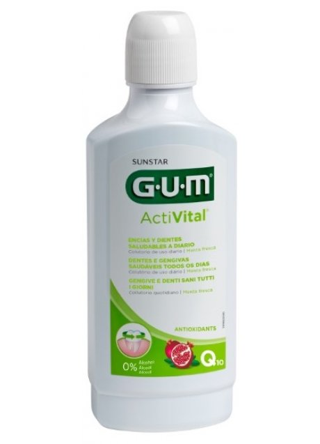 GUM ACTIVITAL COLLUTORI0 500 ML + R RINSE 120 ML