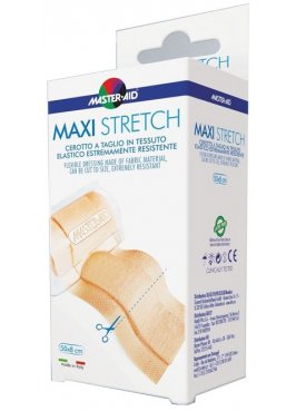 MASTER-AID STRETCH CEROTTO A TAGLIO IN TESSUTO ELASTICO RESISTENTE 50 X 8 CM