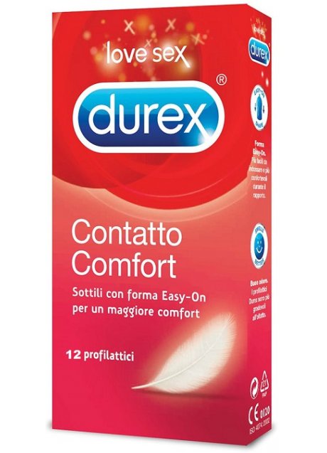 PROFILATTICO DUREX CONTATTO COMFORT 12 PEZZI