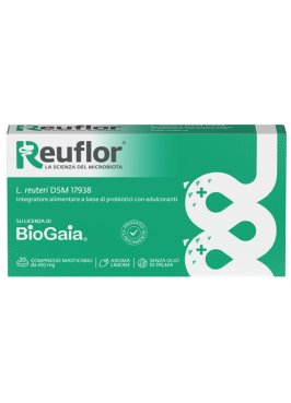 REUFLOR 20 COMPRESSE MASTICABILI AROMA LIMONE