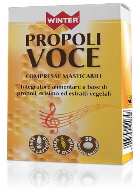 WINTER PROPOLI VOCE 30 COMPRESSE MASTICABILI