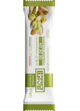 PROLIVE 40 30 30 BARRETTA PROTEICA CIOCCOLATO BIANCO/PISTACCHIO 40 G