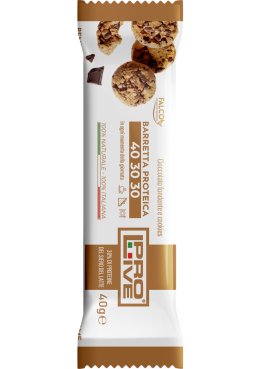 PROLIVE 40 30 30 BARRETTA PROTEICA CIOCCOLATO FONDENTE/COOKIES 40 G