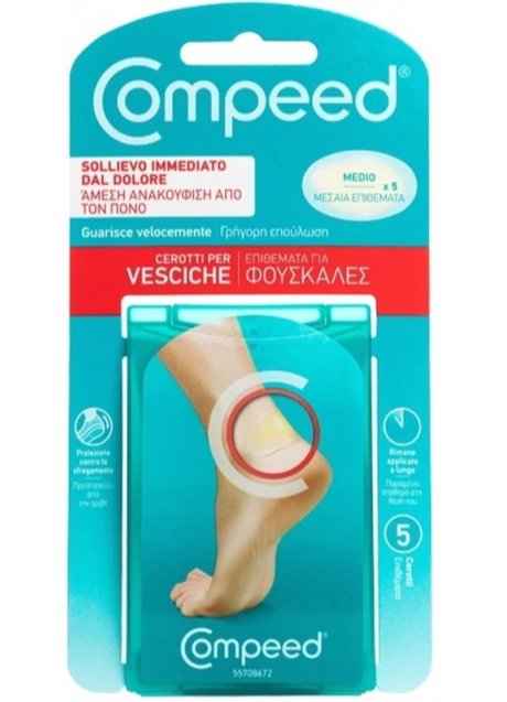 COMPEED CEROTTI PER VESCICHE MEDIO 5 PEZZI