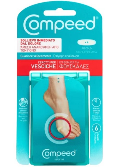 COMPEED CEROTTI PER VESCICHE PICCOLO 6 PEZZI