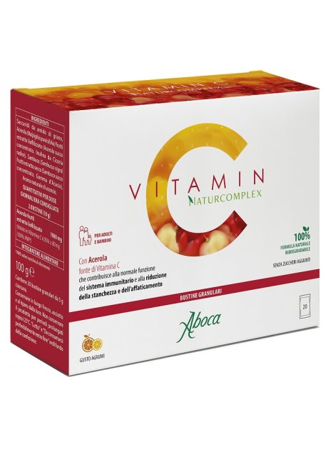 VITAMIN C NATURCOMPLEX 20 BUSTINE