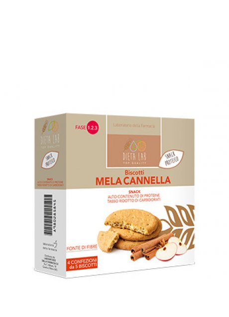 DIETALAB BISCOTTI MELA/CANNELLA 160 G