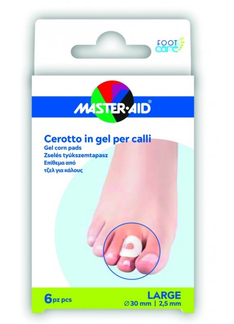 CEROTTO PROTEZIONE CALLI MASTER-AID FOOTCARE IN GEL LARGE 6PEZZI B11