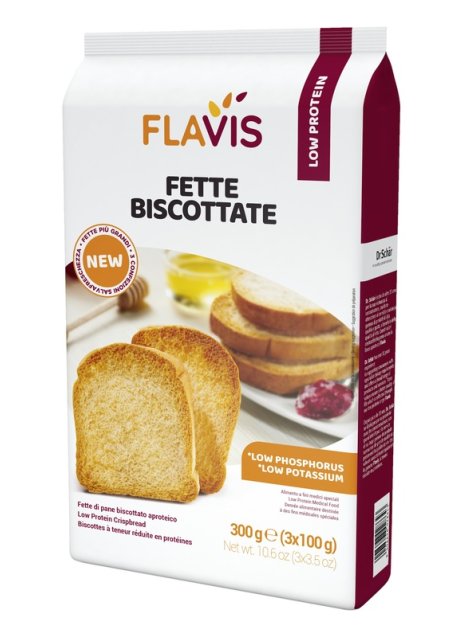FLAVIS FETTE BISCOTTATE APROTEICHE 300 G