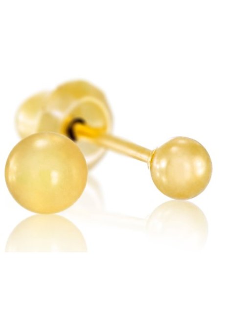 IN ORECCHINI PALLINA ORO KIDS K776C
