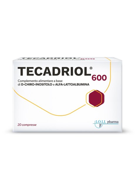 TECADRIOL 600 20 COMPRESSE