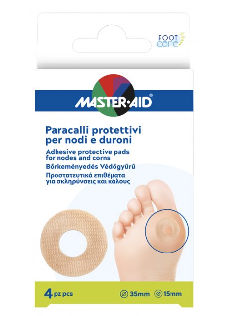 PARACALLI MASTER-AID FOOTCARE NODI E DURONI 4 PEZZI B8