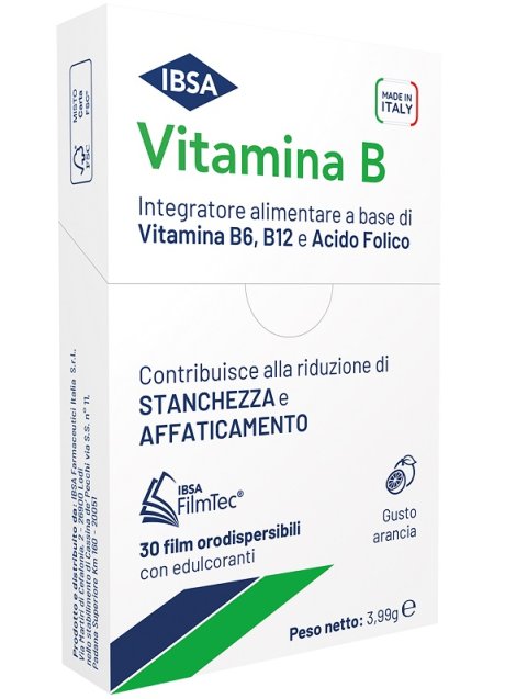 VITAMINA B IBSA 30 FILM ORALI