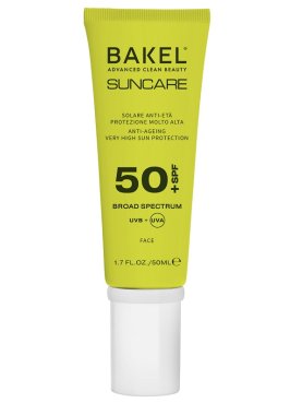 BAKEL SOLARE VISO ANTI ETA' PROTEZIONE ALTA SPF50 50 ML