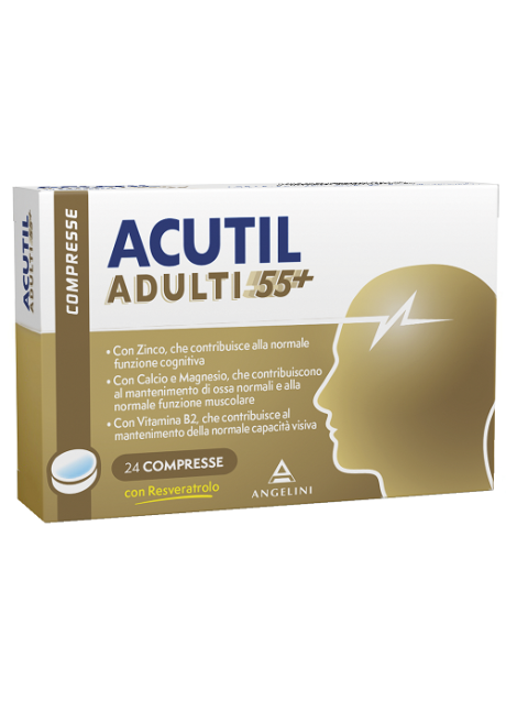 ACUTIL ADULTI 55+ 24 COMPRESSE IT
