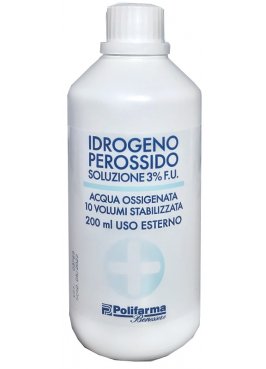 PEROSSIDO IDROGENO 3% 200 ML