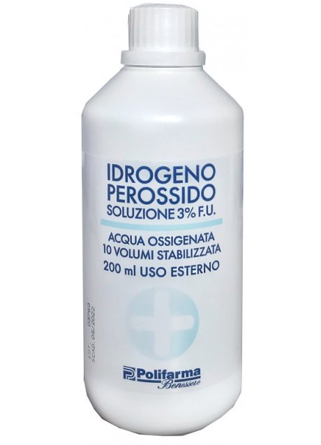 PEROSSIDO IDROGENO 3% 200 ML