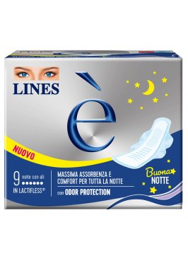 LINES E' NOTTE CARRY PACK 9 PEZZI